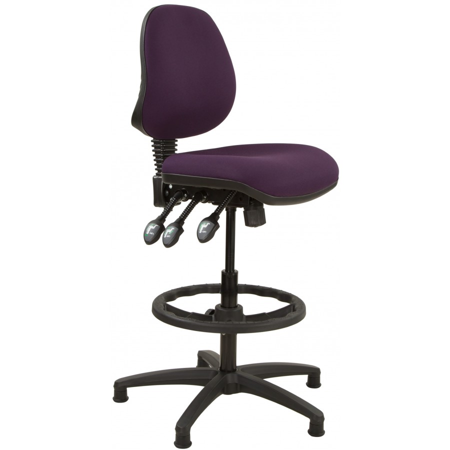 Stewart Medium Back Bespoke Draughtsman Chair